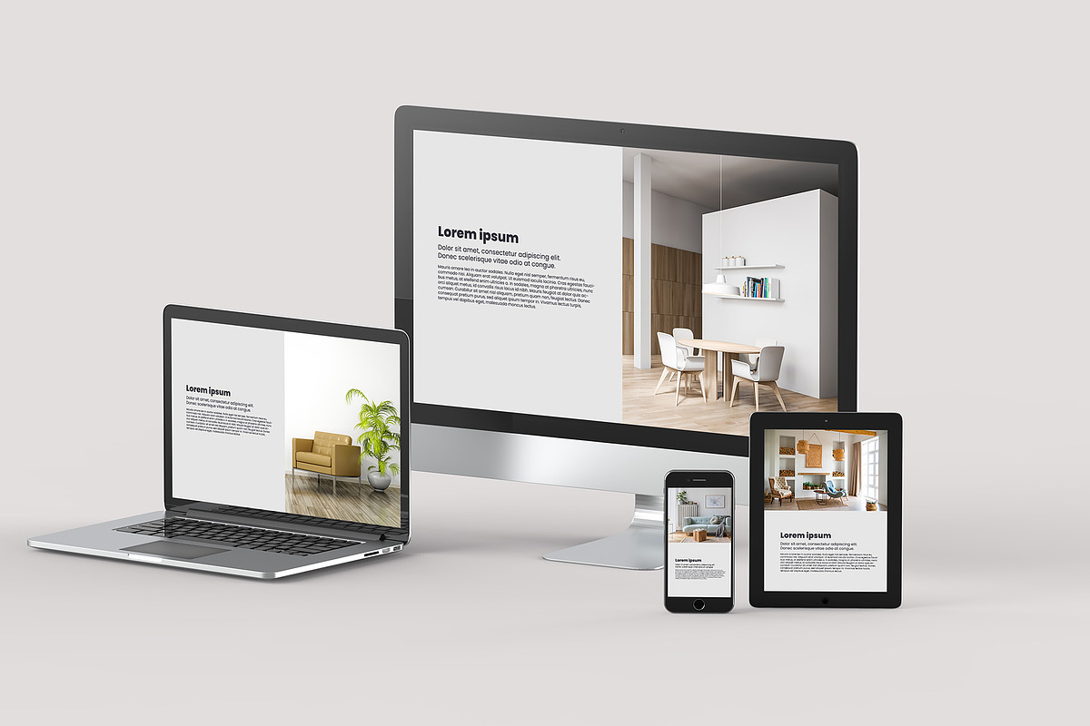 Responsive Screen Device Mockups, a Mac Mockup by Illusiongraphic (Photo 10 of 15)