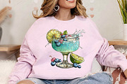 Whimsical Summer Cocktail Clipart, a Seasonal Illustration by Canvas Craft (Thumbnail 5 of 7)