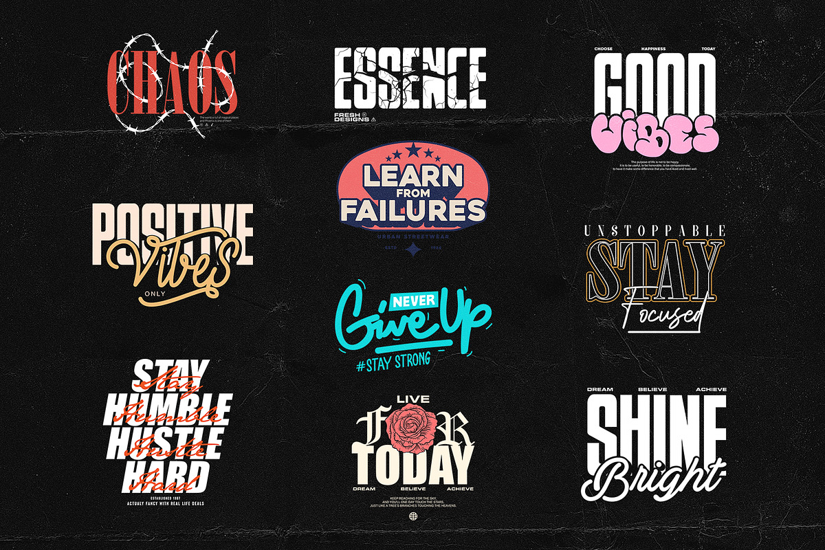 Typography Vol 3 – SVG, EPS, PNG, an Object Graphic by Cmd Project (Photo 1 of 10)