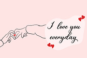 Beautiful Dealove, a Handwritten Font by Yoga Letter (Thumbnail 2 of 10)