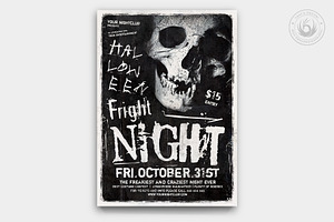 Halloween Flyer Template V12, a Flyer Template by ThatsDesignArt