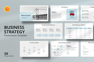Business Strategy PowerPoint, a Presentation Template by Design Vault