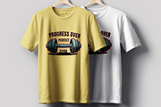 Fitness Quote Motivational Tshirt, a Stationery Template by MightyDesign (Thumbnail 2 of 5)