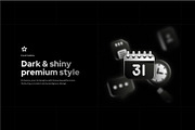 Dark UI icons, an Icon by OPALE (Thumbnail 6 of 13)