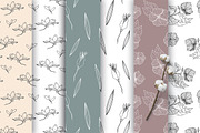Wild flower patterns VOL 2, a Pattern Graphic by CARROTDESIGN (Thumbnail 5 of 5)