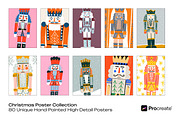 Christmas Poster Collection, a Seasonal Illustration by crafty (Thumbnail 6 of 12)