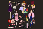 Digital watercolor perfume&cosmetics, an Illustration by Art Loft (Thumbnail 11 of 17)