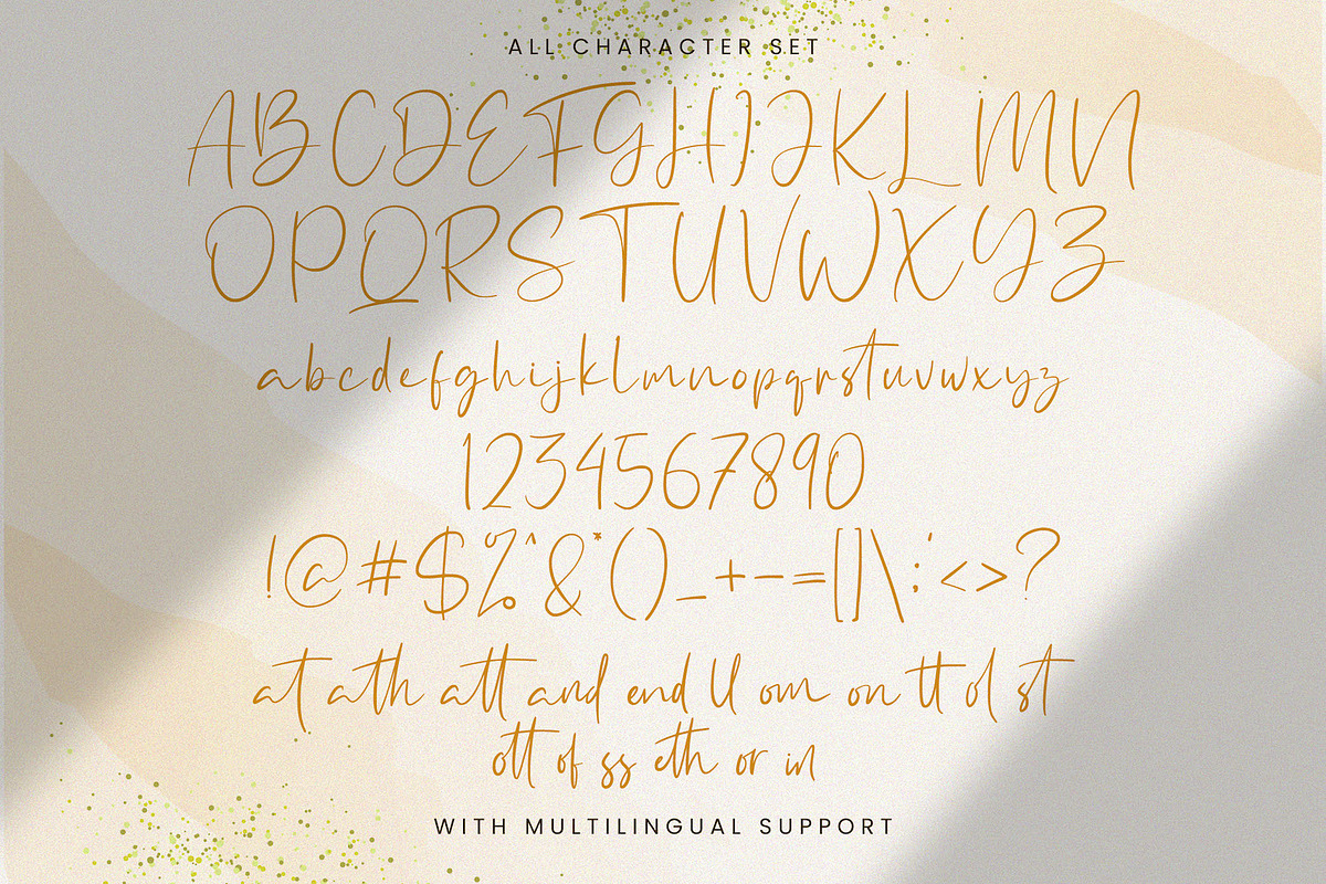 Fathony Script - Handwritten Font, a Script Font by StringLabs (Photo 6 of 7)