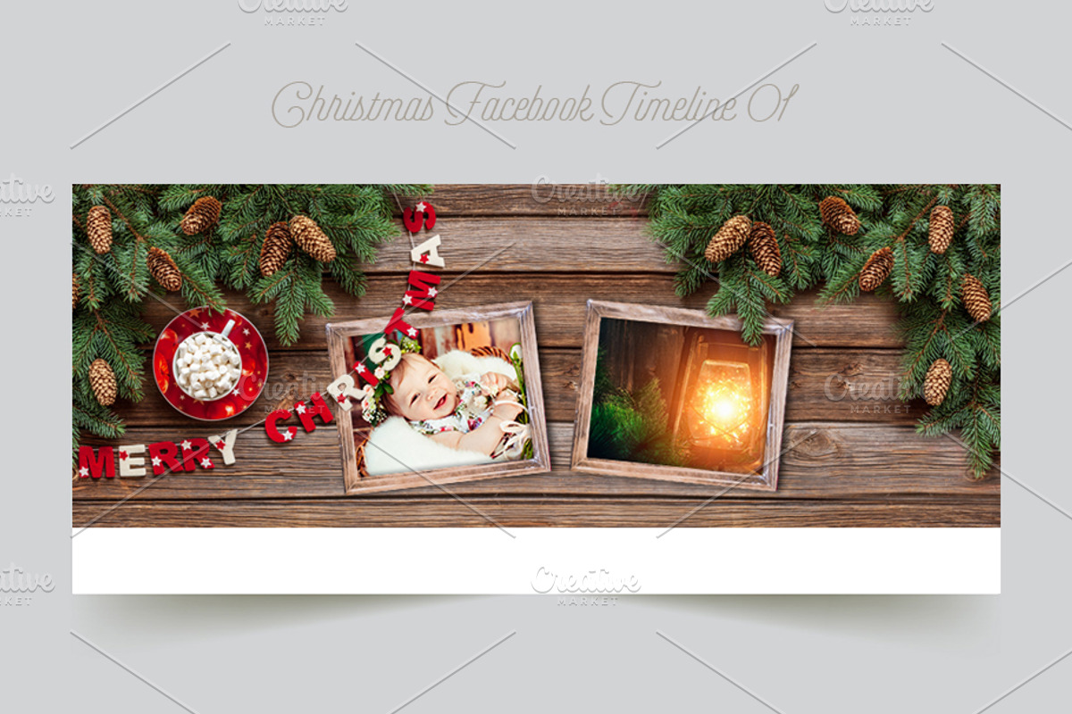 Christmas Facebook Timeline 01, a Social Media Template by Orange Fox
