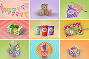 BUNDLE: Party Packaging Mockups, a Cups & Container Mockup by INCDesign (Thumbnail 7 of 11)