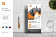 Corporate Roll-up Banner, a Marketing Template by Brochure-Market (Thumbnail 1 of 4)
