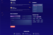 Cryptocurrency Website Template, an UI Kit Template by Ordain IT (Thumbnail 5 of 6)