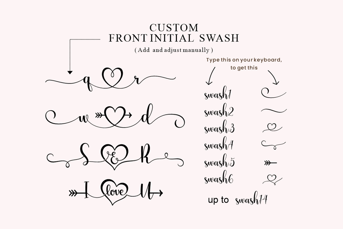 Madelyn Heart Font, a Script Font by Burhan Afif (Photo 5 of 9)