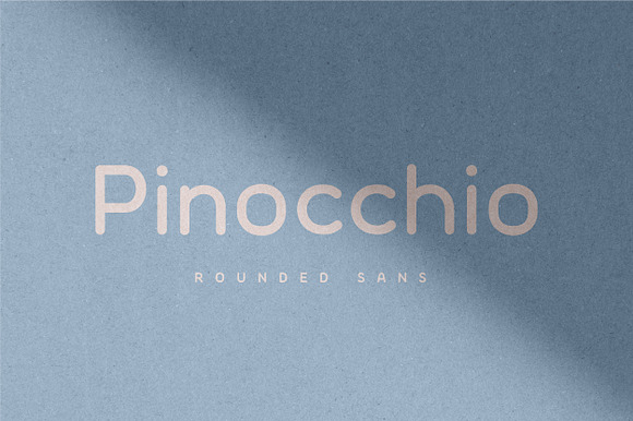 Pinocchio Rounded Sans