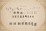 Malchis – Luxury Art Deco Font, a Sans Serif Font by Krismagraph (Thumbnail 11 of 12)
