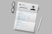 Registration Form | Word, a Stationery Template by Pixelpick (Thumbnail 2 of 3)