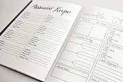 20 HandDrawn Printing Planner Layout, a Graphic by Character (Thumbnail 3 of 10)