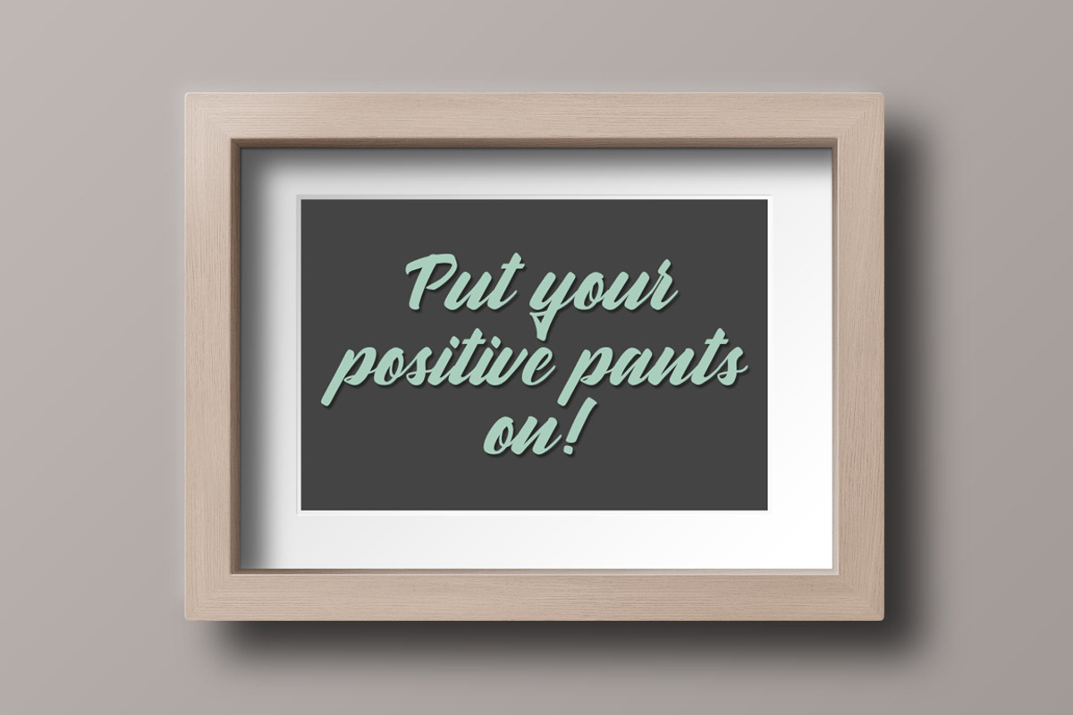 Inkinity | Hand-lettering Font preview 6