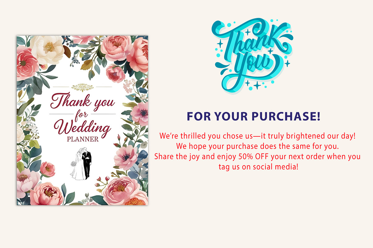 Wedding Planning Book, a Stationery Template by Designmela01 (Photo 9 of 10)