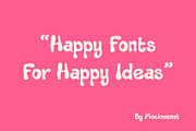 Alopyu - Bubble Fun Display Font, a Handwritten Font by Mockmenot (Thumbnail 6 of 6)