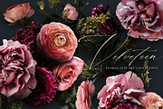 Velveteen Floral Clip Art Collection, an Object Graphic by Eclectic Anthology (Thumbnail 2 of 19)