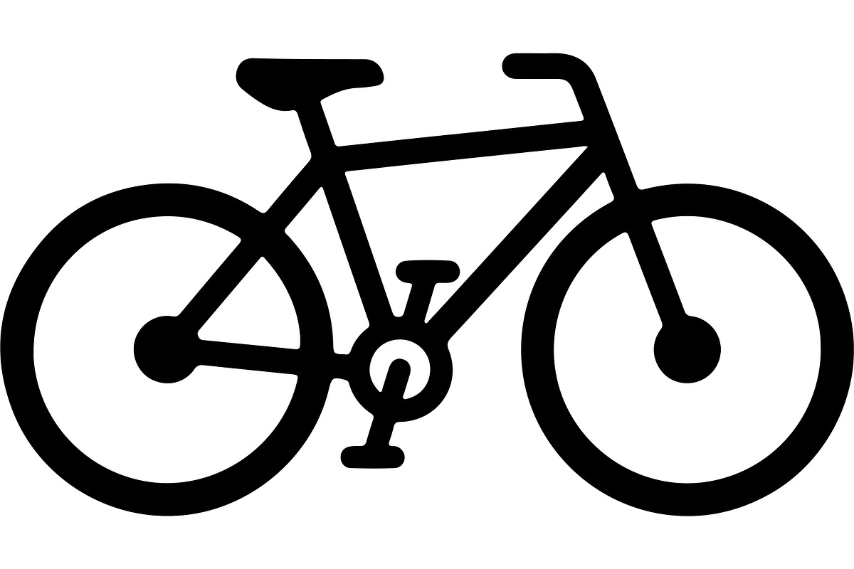 Bicycle Silhouette Vector Set, a Transportation Illustration by balal (Photo 11 of 13)