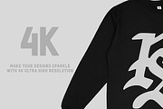 Independent SS3000 Crew Sweatshirt, a Shirt Mockup by Pixel Sauce™ (Thumbnail 3 of 6)