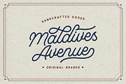 Madgue - Connected Monoline +EXTRAS, a Script Font by Sarid Ezra (Thumbnail 3 of 12)