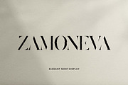 Zamoneva Elegant Serif Display Font, a Serif Font by UICreative (Thumbnail 1 of 13)