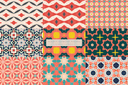 Playful Geometry Seamless Patterns, a Pattern Graphic by Julia Dreams (Thumbnail 6 of 16)