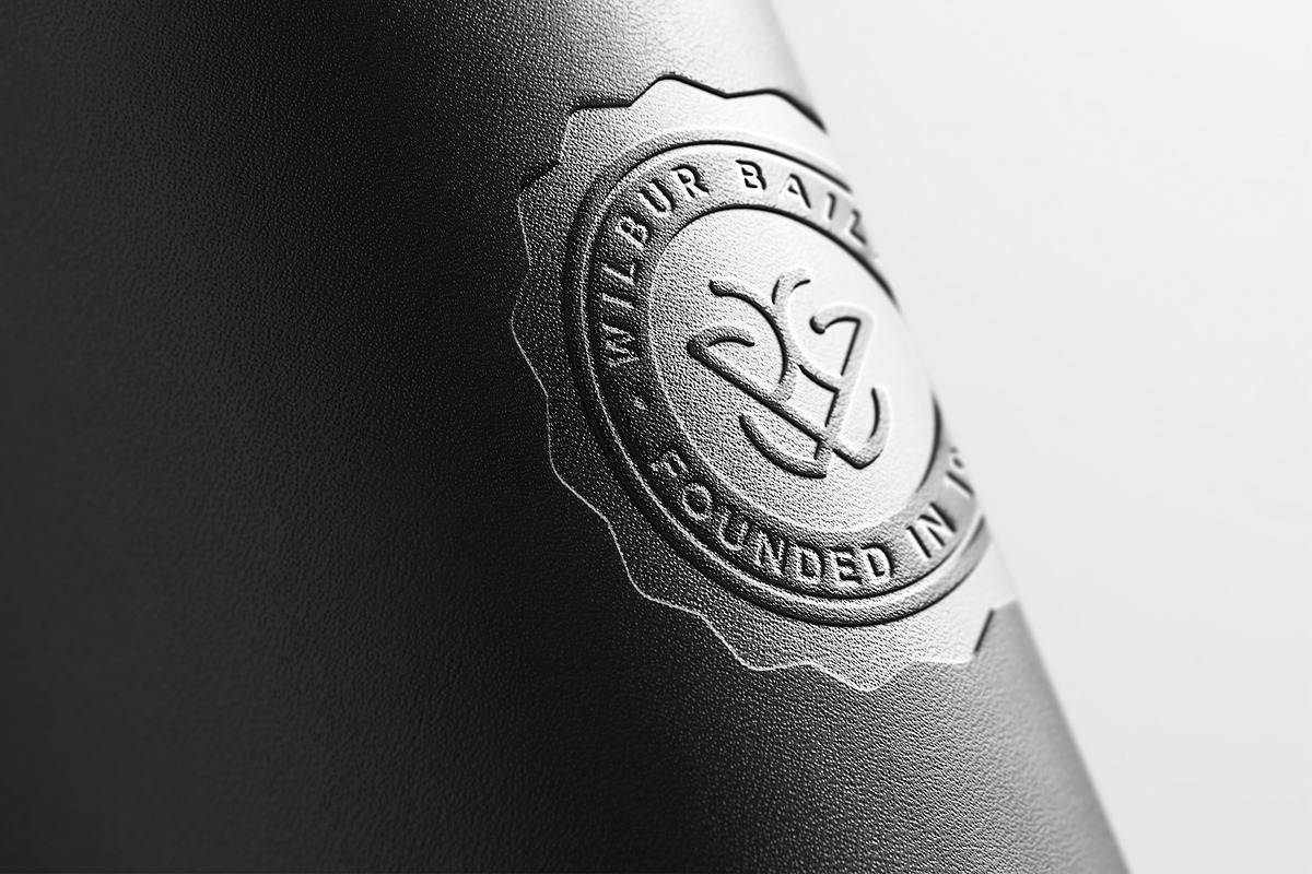Logo Mockup Curved Leather, a Product Mockup by Asylab (Photo 1 of 5)
