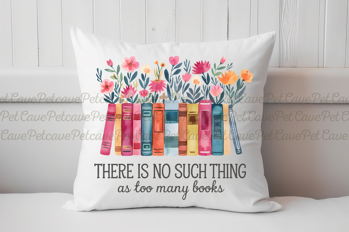 Bookworm Bliss Sublimation Bundle, a Graphic by Pet Cave (Photo 7 of 9)