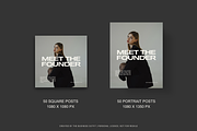CANVA: Bold Vol 2 Instagram Posts, a Social Media Template by thebusinessoutfit (Thumbnail 10 of 17)