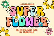 Super Flower Font, a Font by shopcosm (Thumbnail 3 of 4)