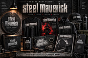 Steel Maverick, a Slab Serif Font by Wow Magic (Thumbnail 2 of 5)