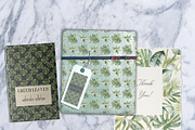 Soft Tropics Watercolor Cliparts, a Decorative Illustration by Cat In Colour (Thumbnail 5 of 5)