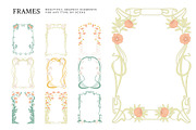 Art Nouveau Collection, an Object Graphic by DesignerCandies (Thumbnail 6 of 11)
