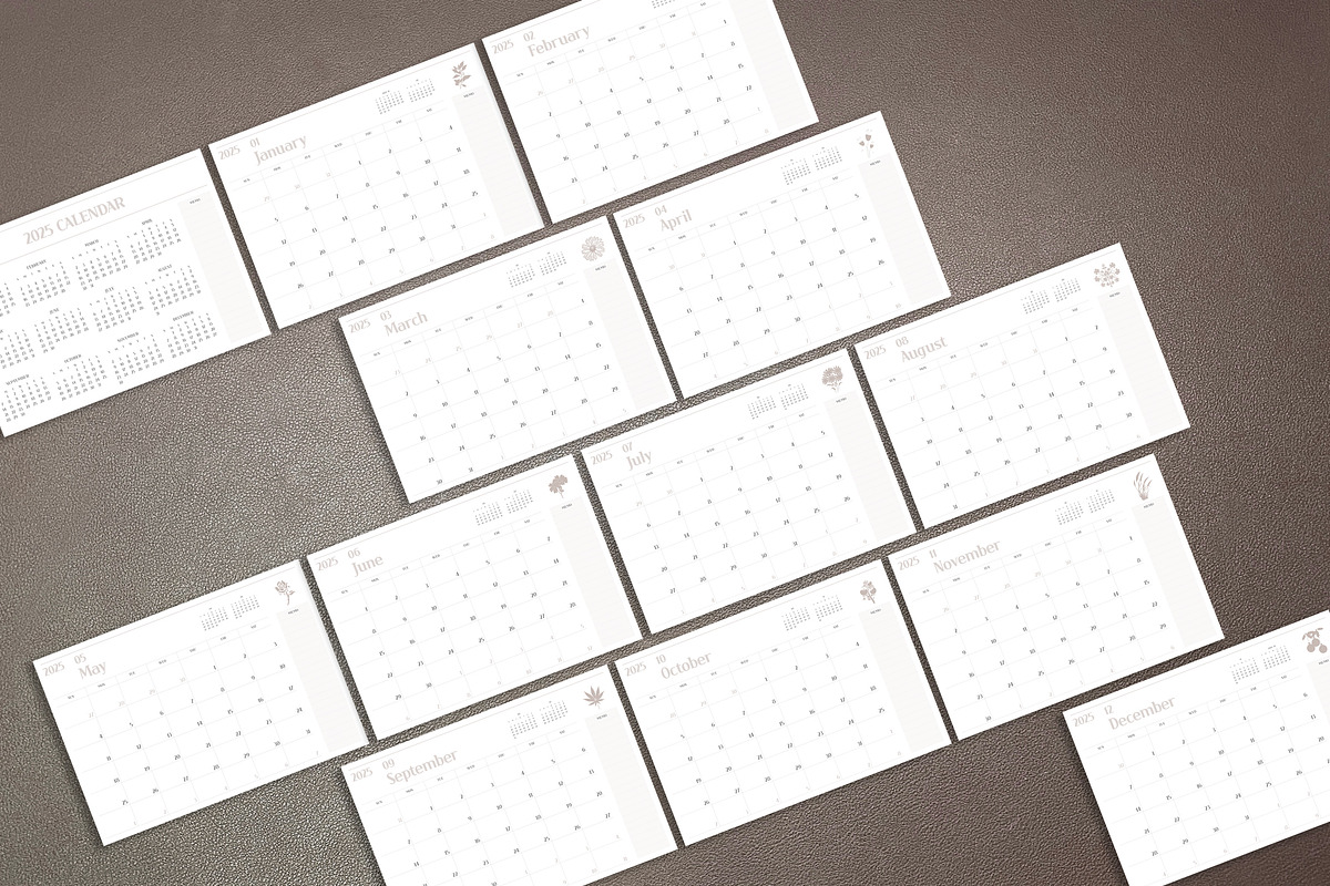 2025 Calendar & Planner, a Print Template by dott (Photo 5 of 5)