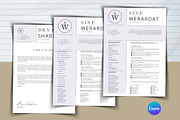 ATS Friendly Resume Template, a Templates & Theme by iloveTemplate (Thumbnail 1 of 6)