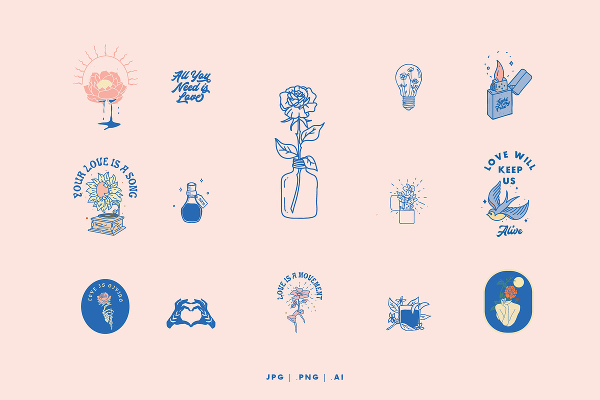 Valentine's - Love is All is Love, an Illustration by Elysamunster (Photo 4 of 17)