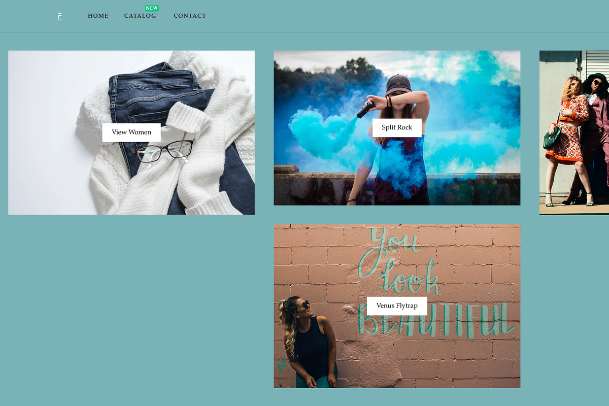 Shopify Cloths eCommerce Theme Blue, a Templates & Theme by Exclusive Themes (Photo 2 of 10)