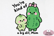 Funny Mama Mother's Day Mom Pun Pick, an Illustration by Daily.Designs (Thumbnail 1 of 5)