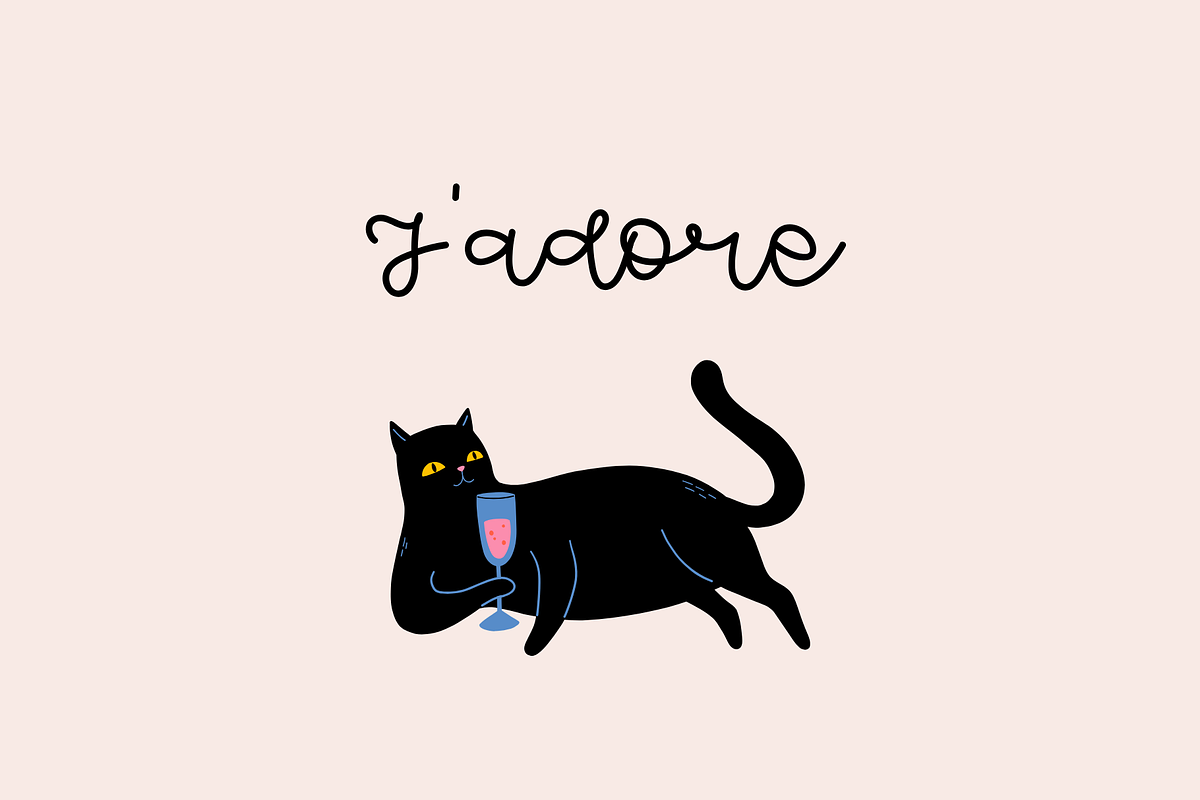Cake Lovers Cute Font, a Script Font by Sofia Skoog (Photo 7 of 11)