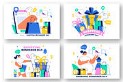 10 Shopping Reminder Day Vector, a Finance Illustration by denayunebgt (Thumbnail 3 of 4)
