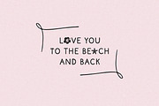 Coastal Paradise - Cute Summer Font, a Handwritten Font by simpleblues (Thumbnail 9 of 12)
