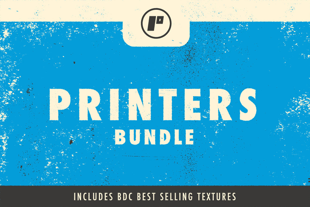 BDC Printers Bundle, a Texture Graphic by BRNK (Photo 1 of 7)