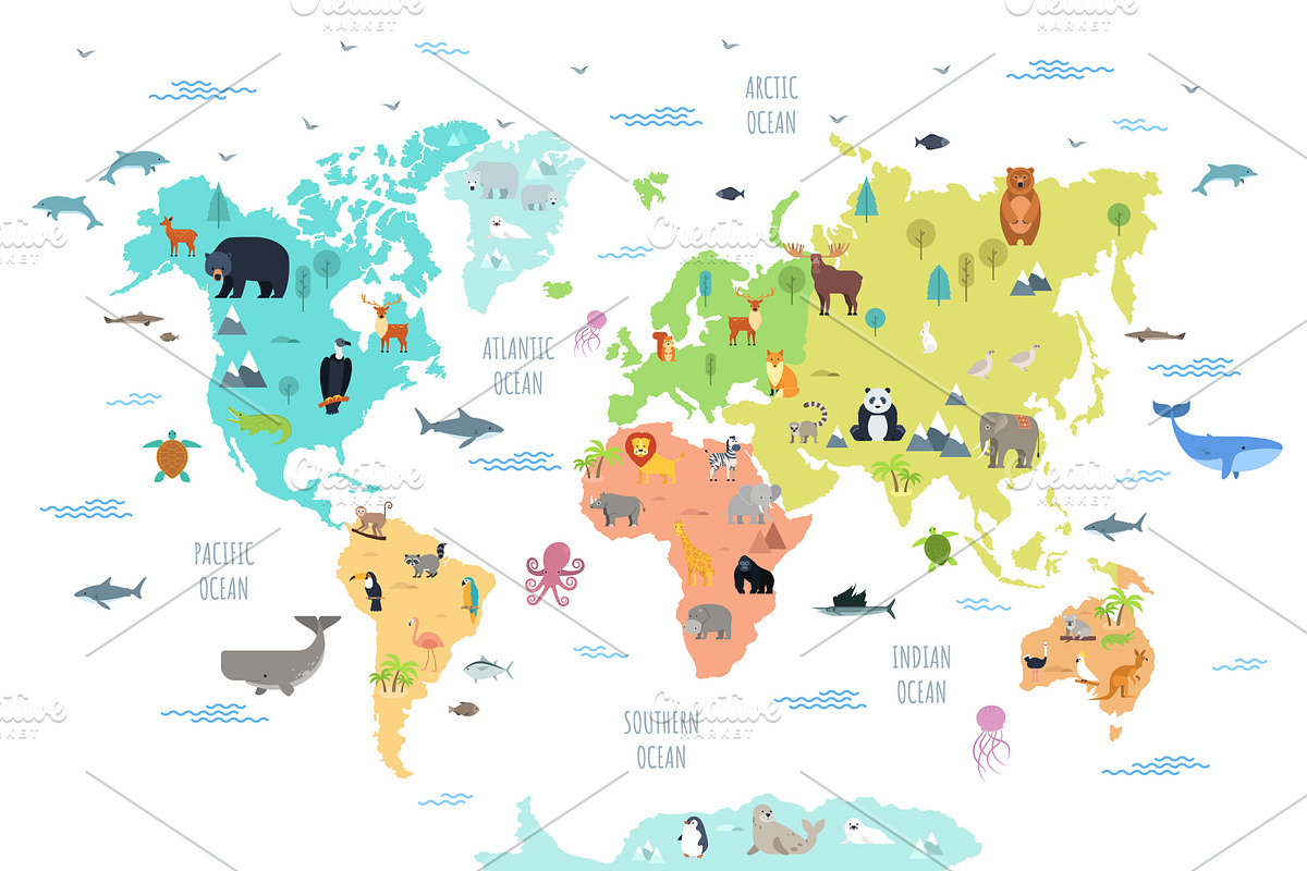 187 Animals Of The World, an Animal Illustration by Andrew Kras Design (Photo 12 of 15)