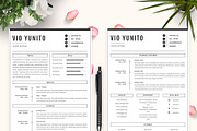 Professional Resume/CV Template, a Resume Template by GResume (Thumbnail 2 of 5)