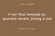 Notes Handwritten Font, a Font by Kind October Studio (Thumbnail 5 of 7)