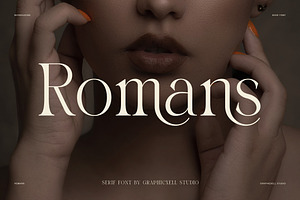 Romans Luxury Serif Font